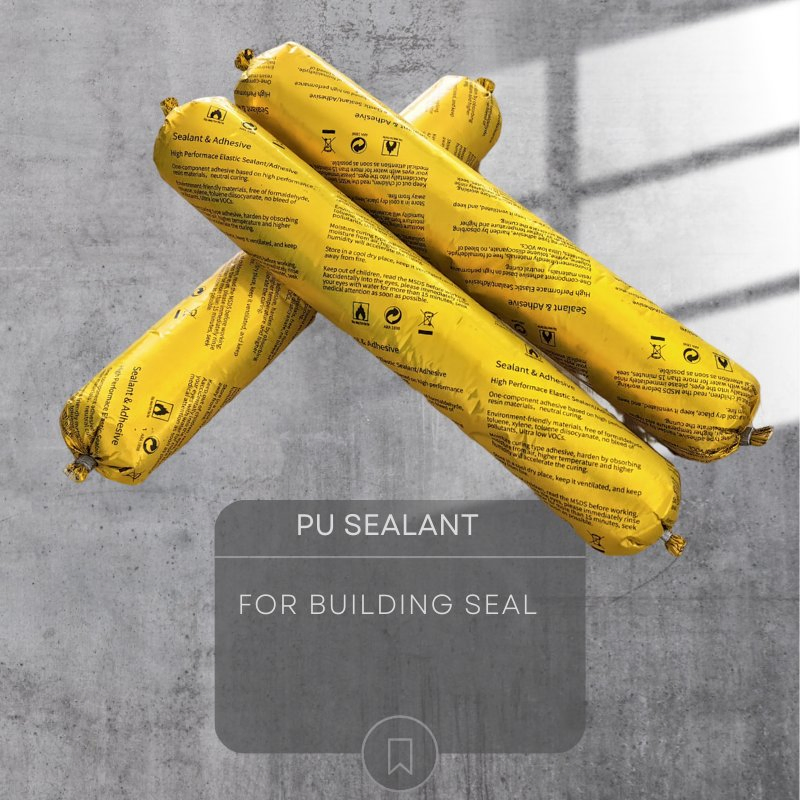 Durable Seal Polyurethane Construction Sealant for Exterior Gaps, Joints and Cracks