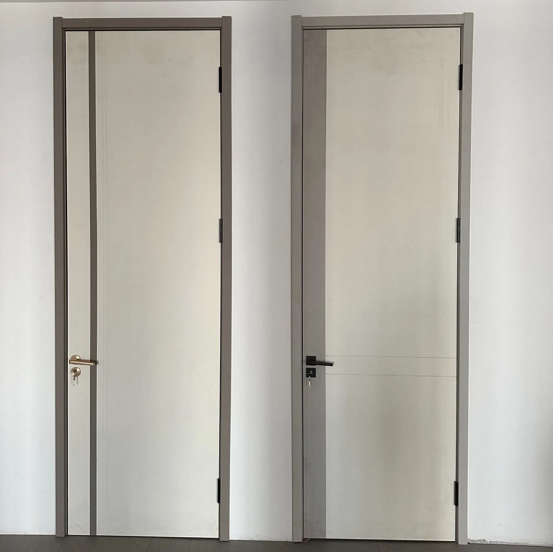 Wooden/Glass/Alumunium Interior Doors Invisible Sliding Door