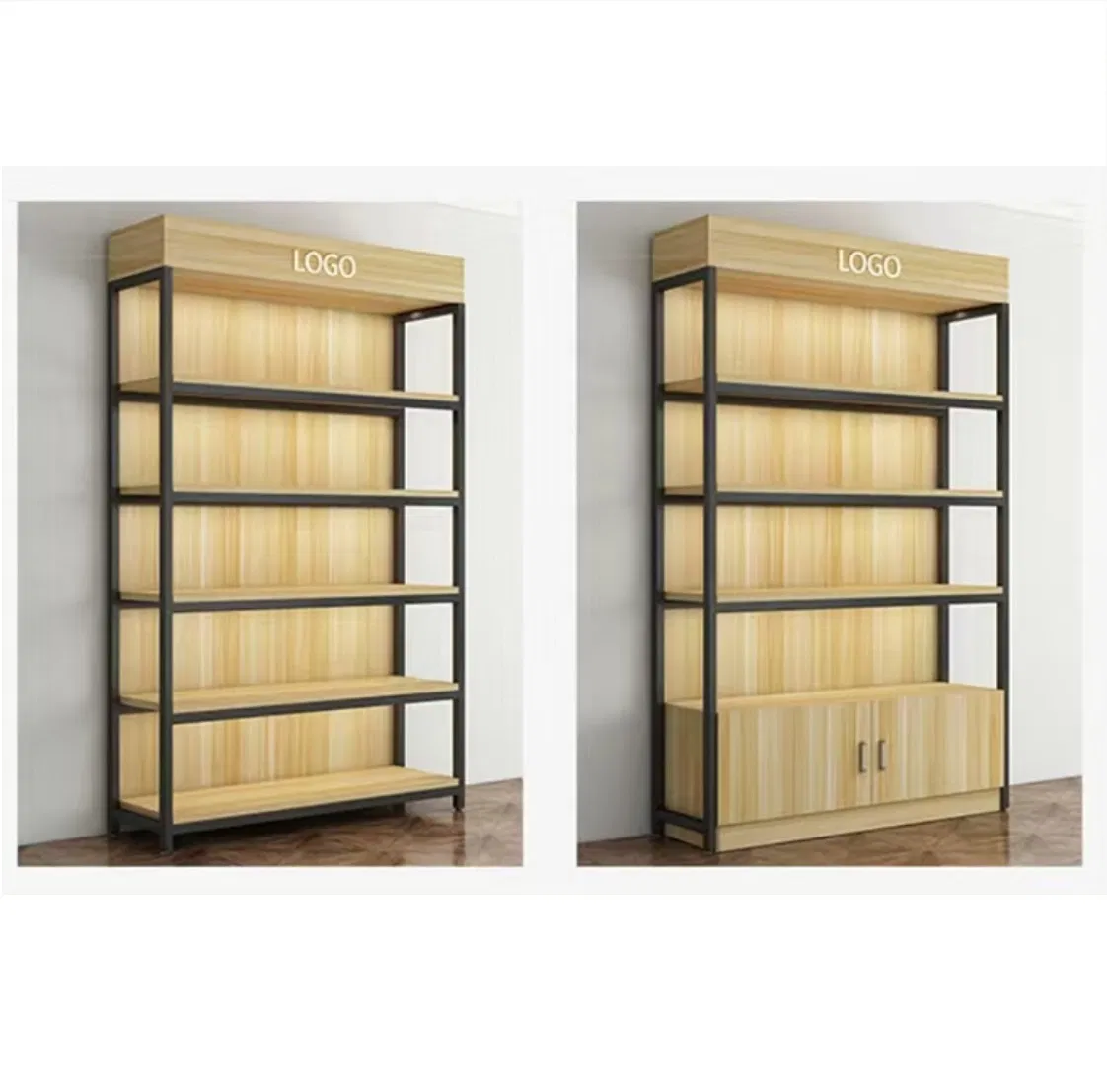 Customized Cabinet Rack Shop Design Ideas Store Fixture Bome Use Cosmetics Display Rack Shelf