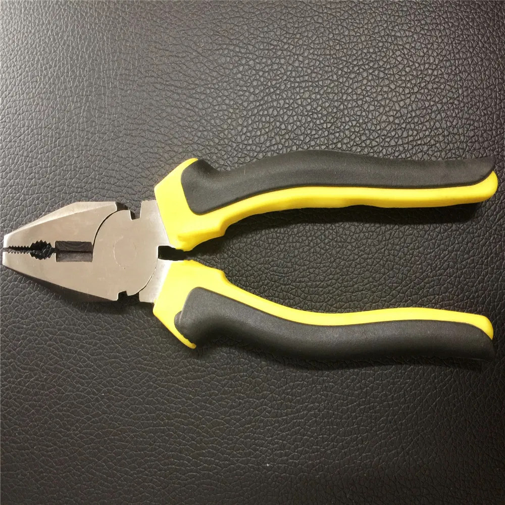 Комбинированные кусачки из углеродистой стали с двухцветной ручкой