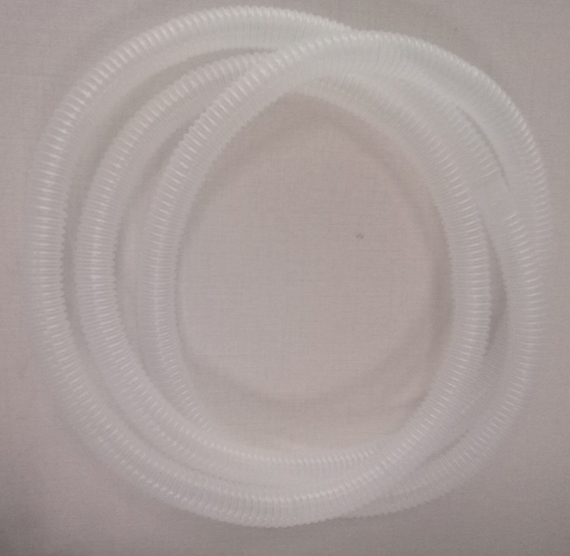 Nontoxic Transparent Corrugated Flexible Tube EVA PE Medical Tube Type