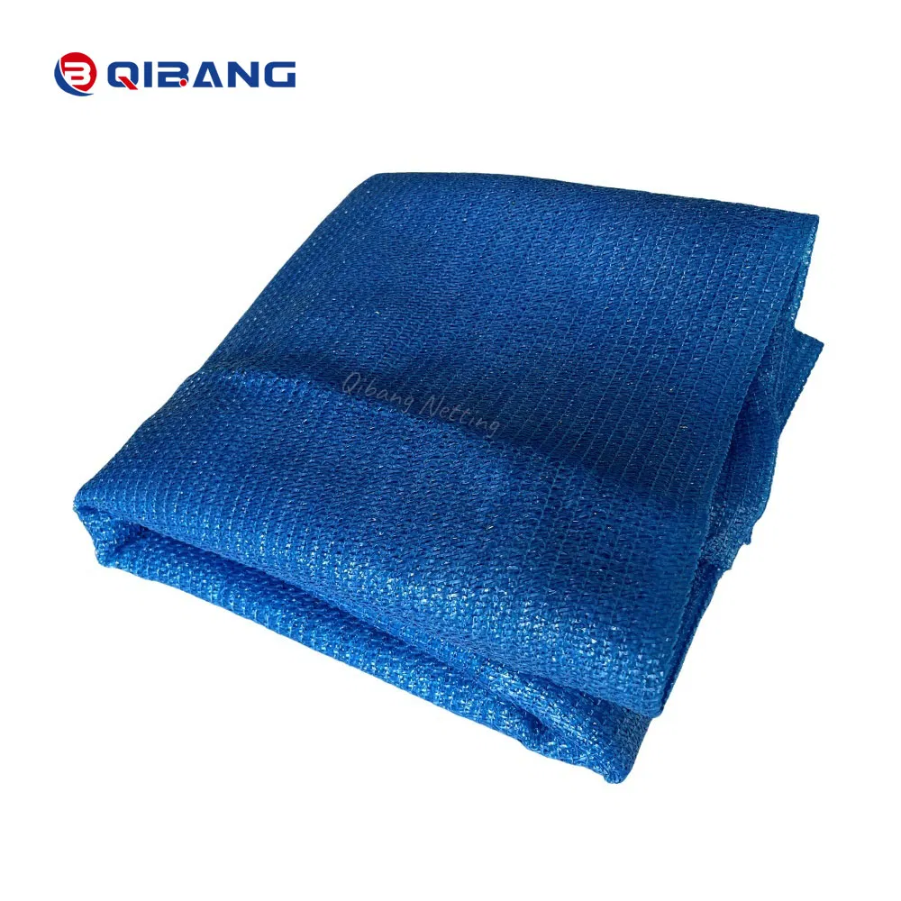 Затеняющая сетка 80% синяя HDPE 2.4м*50м для растений