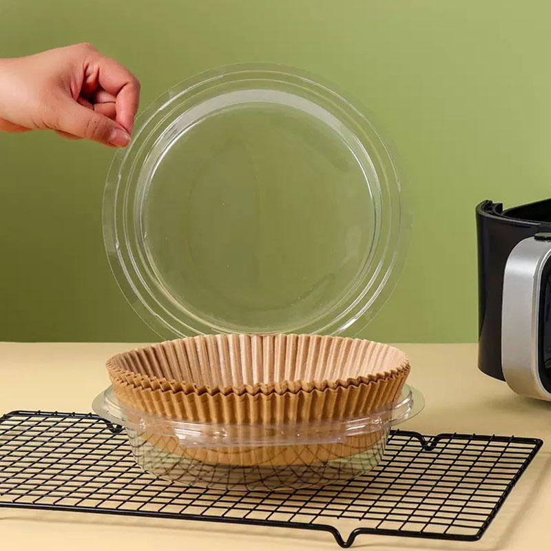 Higher Non-Stick Disposable Parchment Paper Liner Air Fryer Liners for Baking