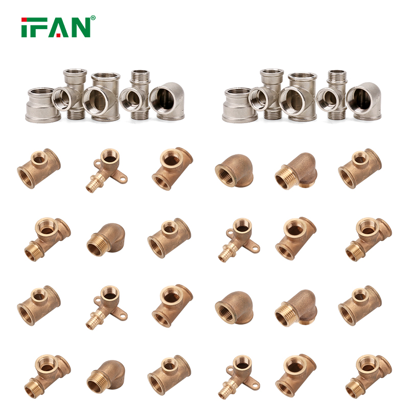Ifan ISO 15874 Plumbing Fittings Threaded Brass Fittings