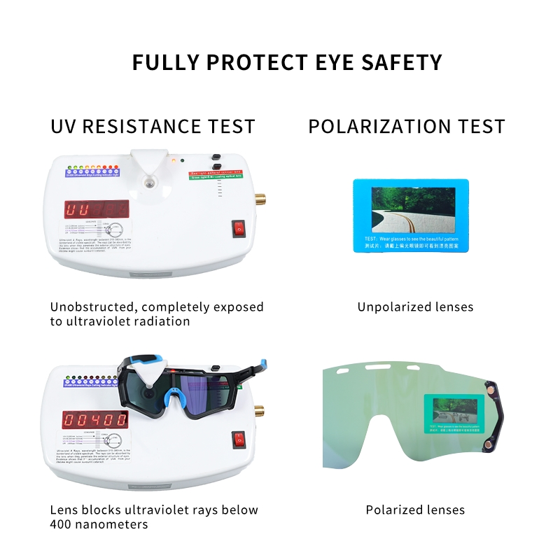 Optical Polarized Sports Sunglasses Tr90 Fishing Cycling Mountain Bike Eyewear