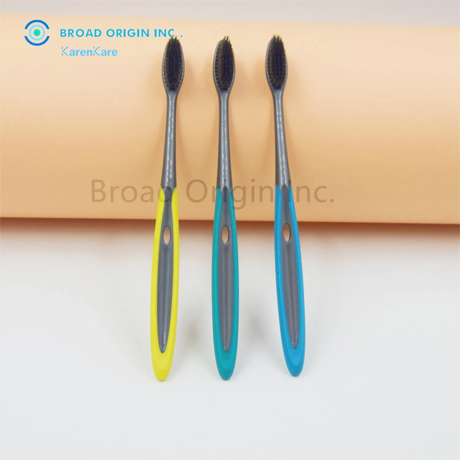 Hot Selling High Quality Charcoal Carbon Soft Bristle Adult Toothbrush Deep Cleaning