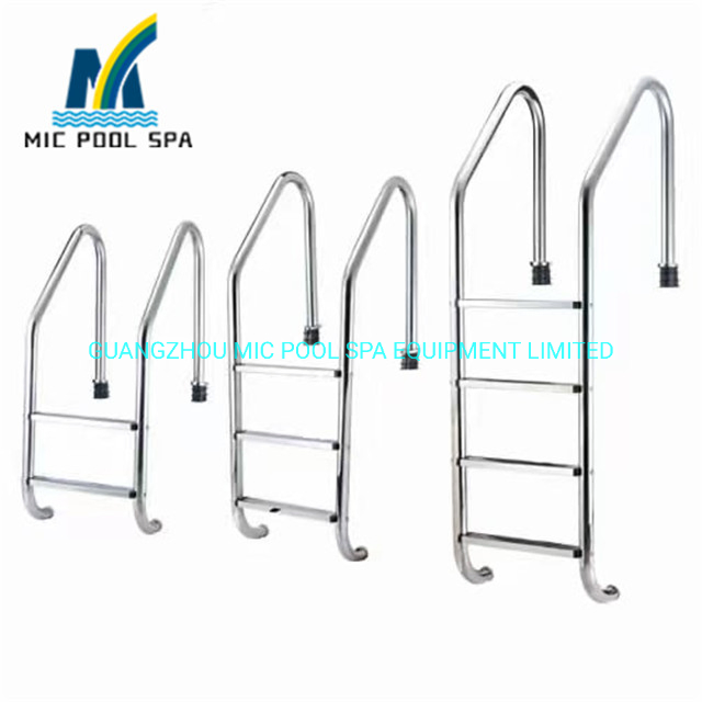 Above Ground Large Cheap Indoor Fram Removable Above Ground Swimming Pool Accessories Stairs Hanging Ladder Handrails