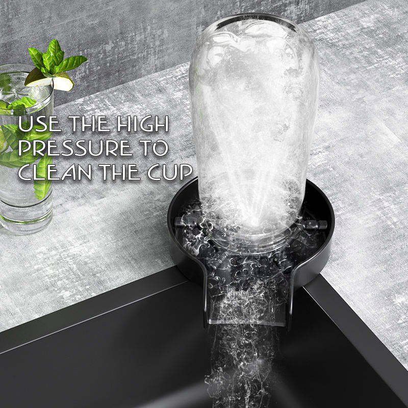 Commercial Plastic Bar Accessories Kitchen Sink Cup Washer for Bars & Restaurants