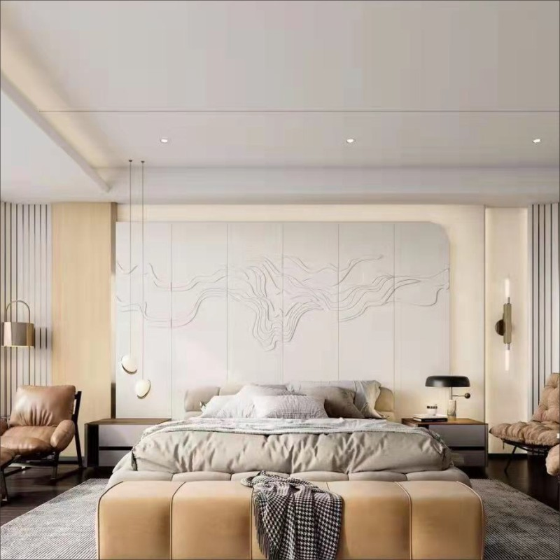 Elegant Modular Wardrobe for Trendy Living Room Spaces