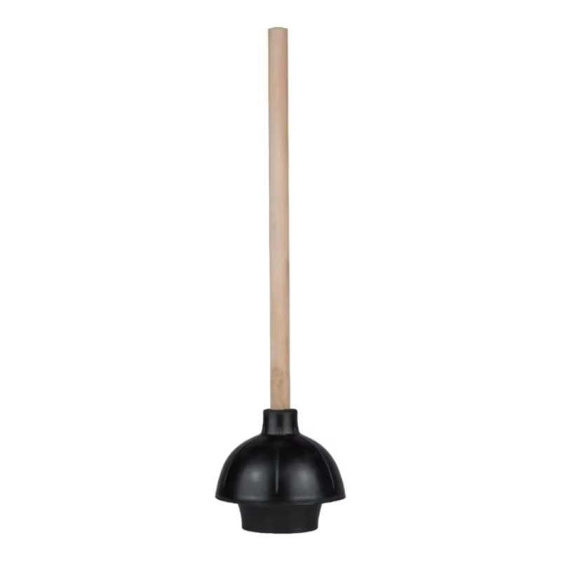 Promotional Great Quality Double Thrust Force Rubber Cup Heavy Duty Toilet Plunger