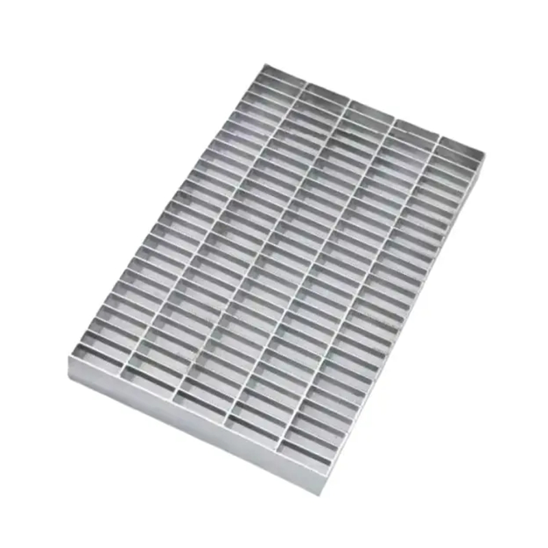 Heavy-Duty Galvanized Steel Metal Anti-Slip Safety Grating for Industrial Construction