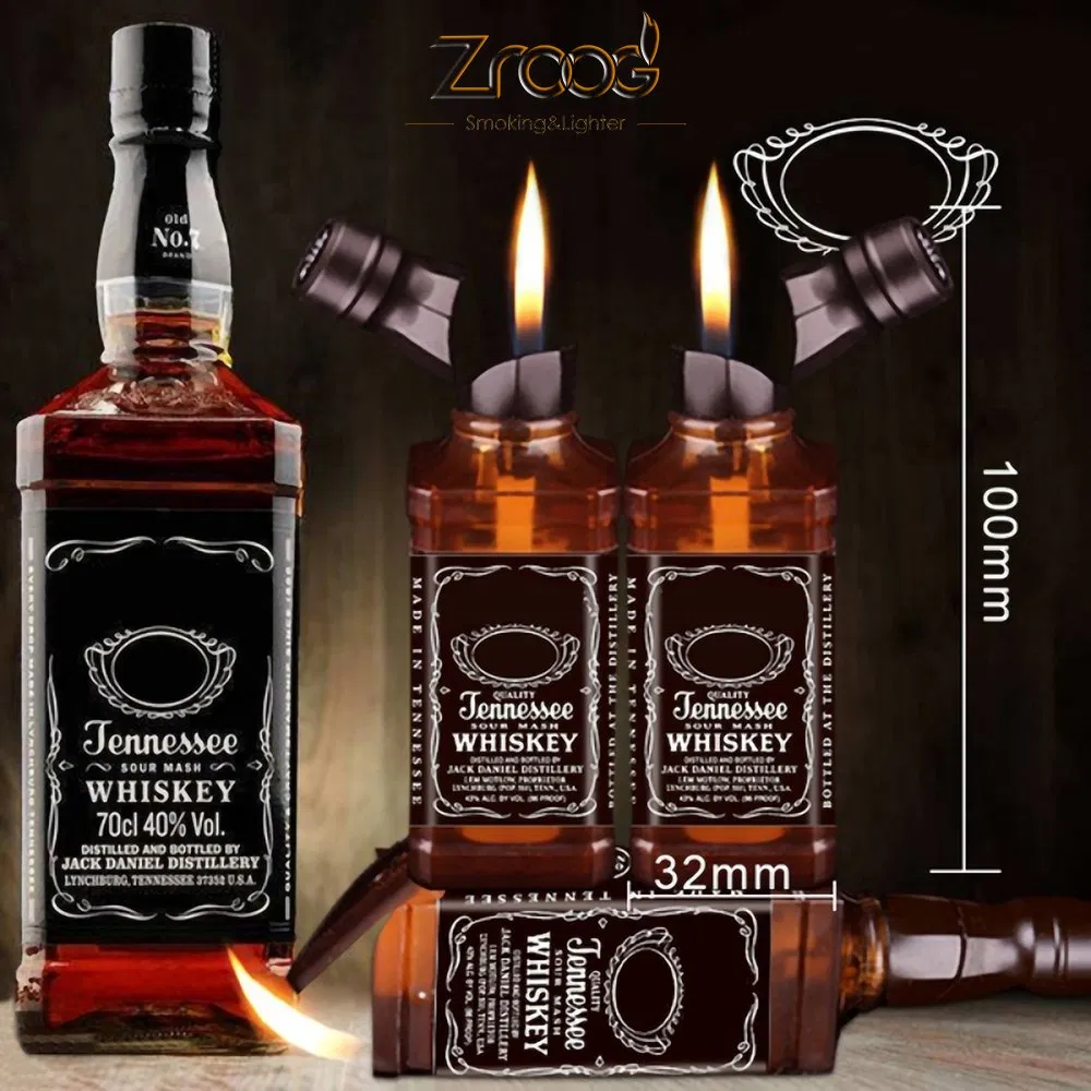 Creative Design Butane Gas Lighters Metal Windproof Torch Lighters Unusual Lighter Men's Gift