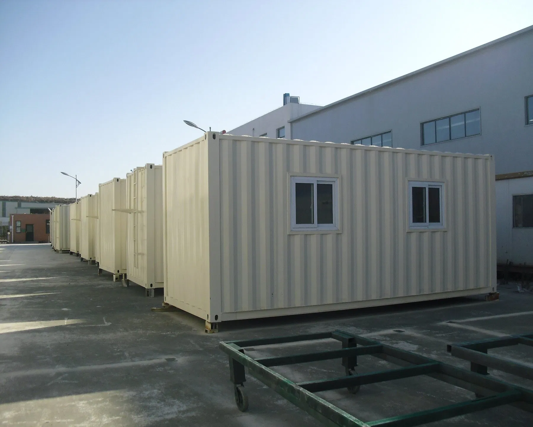 20 Feet Movable Flexible Link Combined Prefabricated Container House as Outdoor Camping House