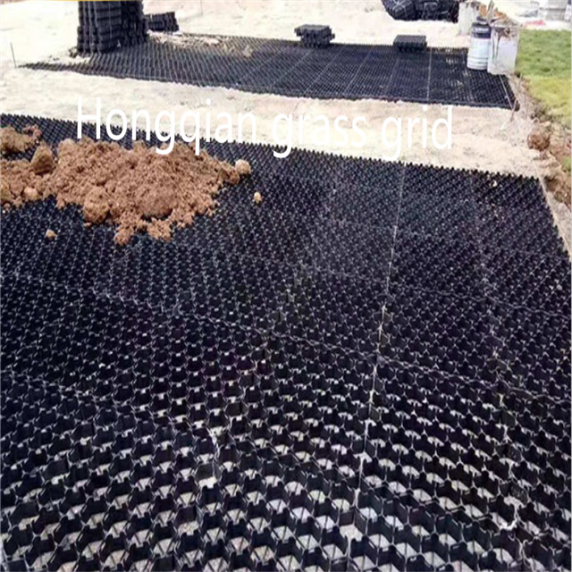 50mm Driveway Plastic PP Grass Paver Grid Ground Cell Parking Lot Road Soil Stabilizer Gravel Grid