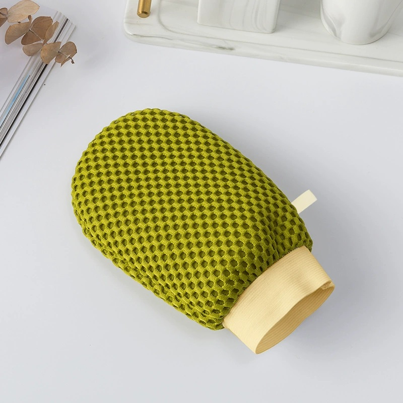 Esun Bath Accessories Bath Gloves, Exfoliating Body Scrub Mitts for Shower