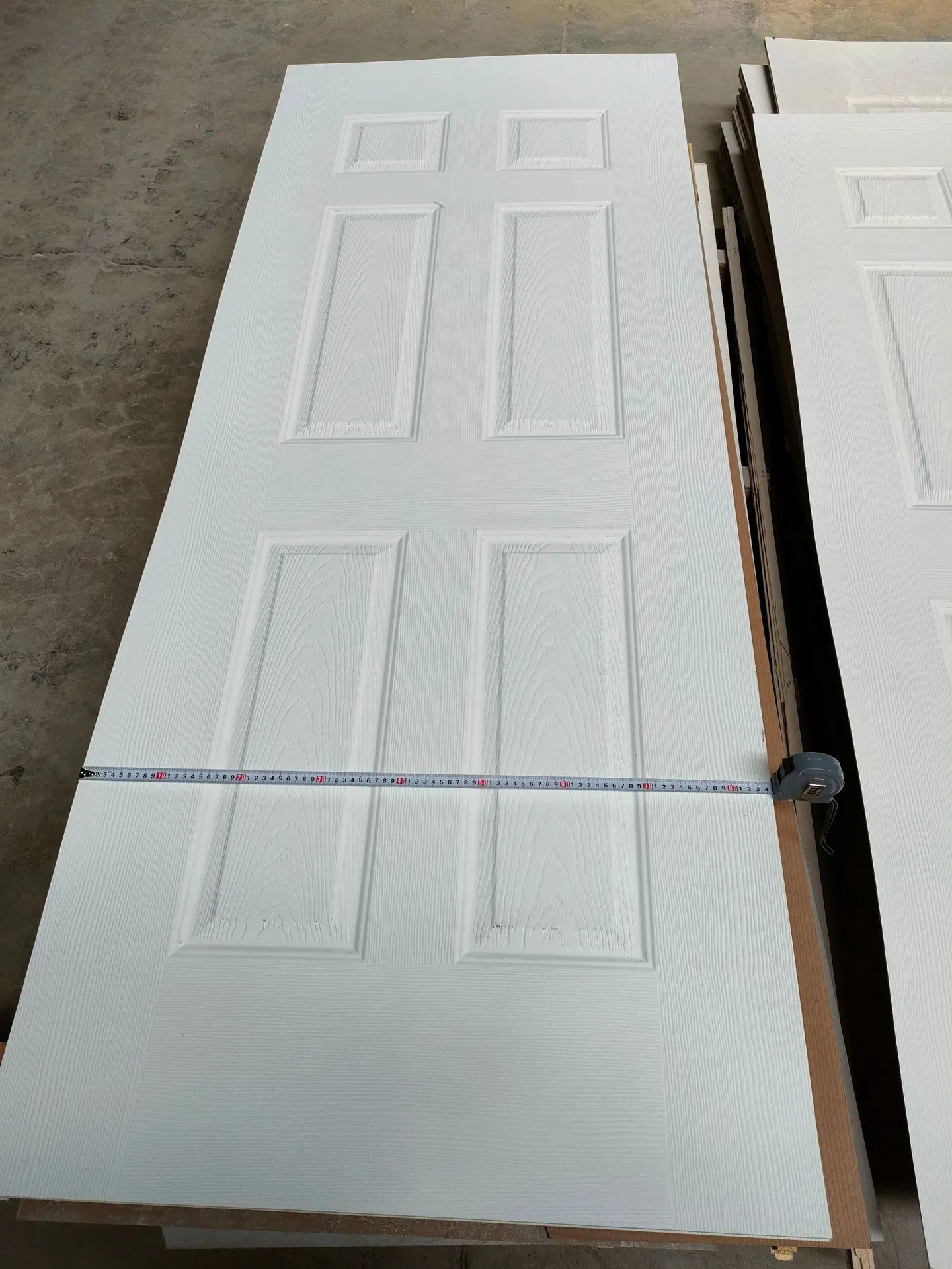 2.7mm 3mm Thick White Primer Plain Moulded Laminated MDF/ HDF Skin Door