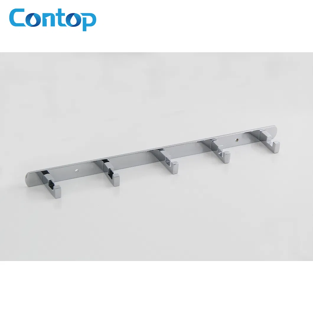 Двойной крючок для одежды Contop, хром, латунь