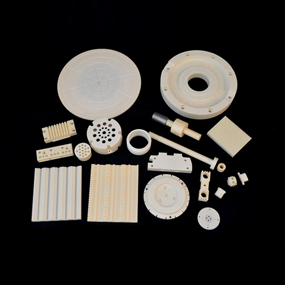 High Alumina Ceramic Screw Insulator Connecting Bolt High Temperature Resistance