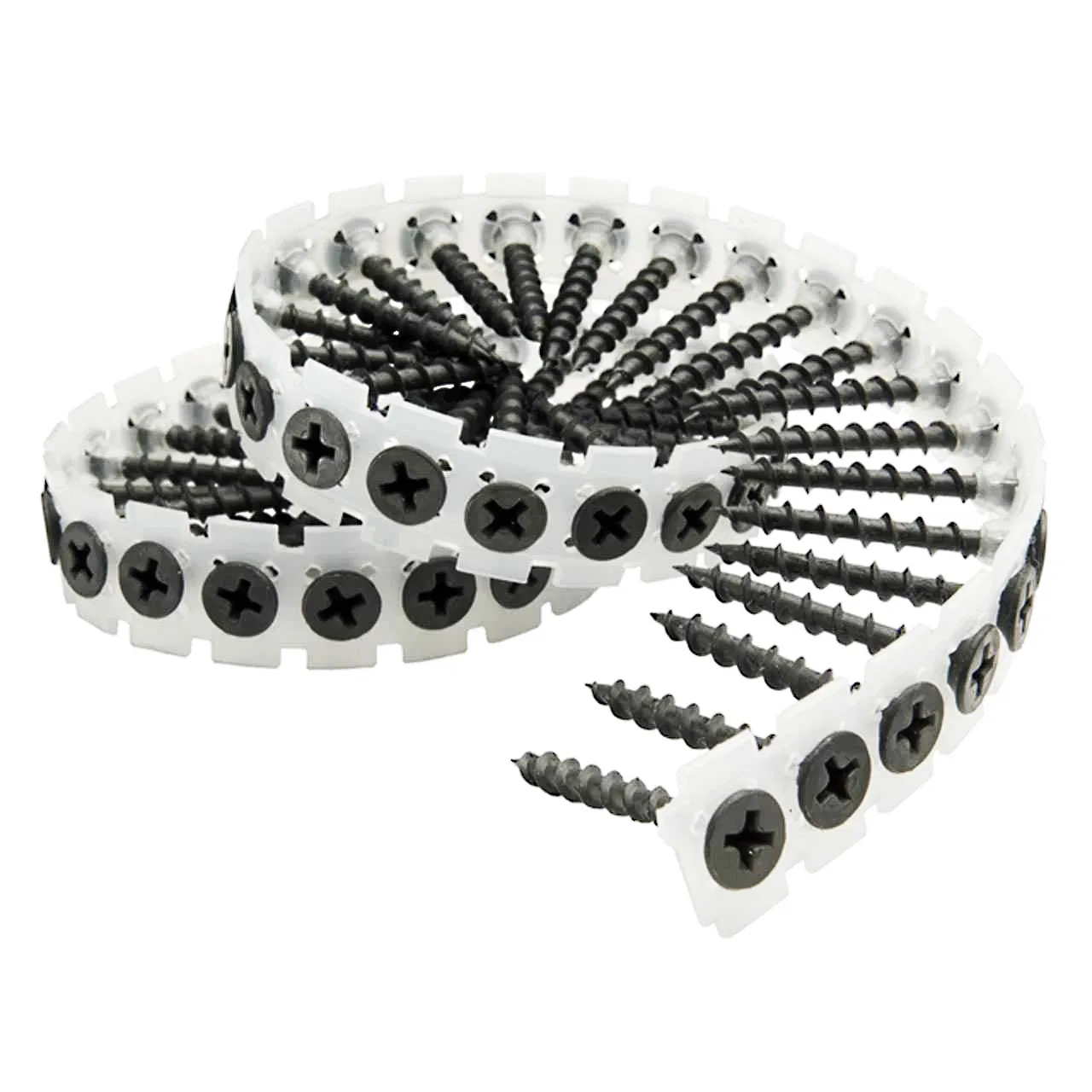 Саморезы по гипсокартону из углеродистой стали с цепным поясом