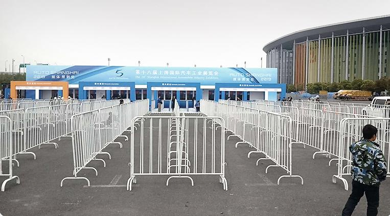 Removable/Detachable Foot Crowd Control Barrier