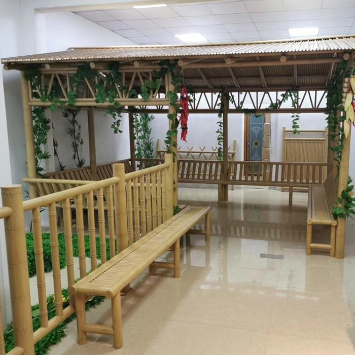 Artificial Synthetic Bamboo Poles Fencing Panels China