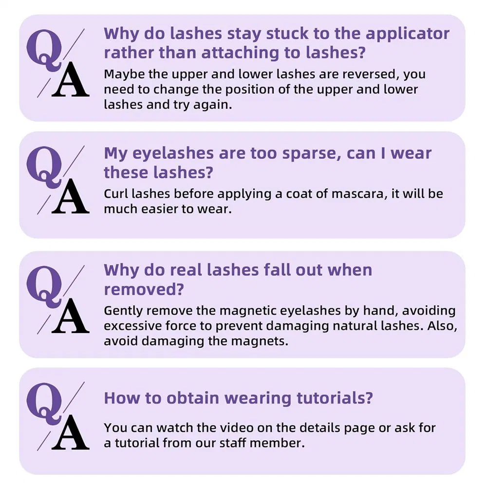 Magnetic Eyelashes with Applicator Soft Magnetic Eyelashes Natural Look Eyelashes Magnetics Lashes No Glue Needed Waterproof