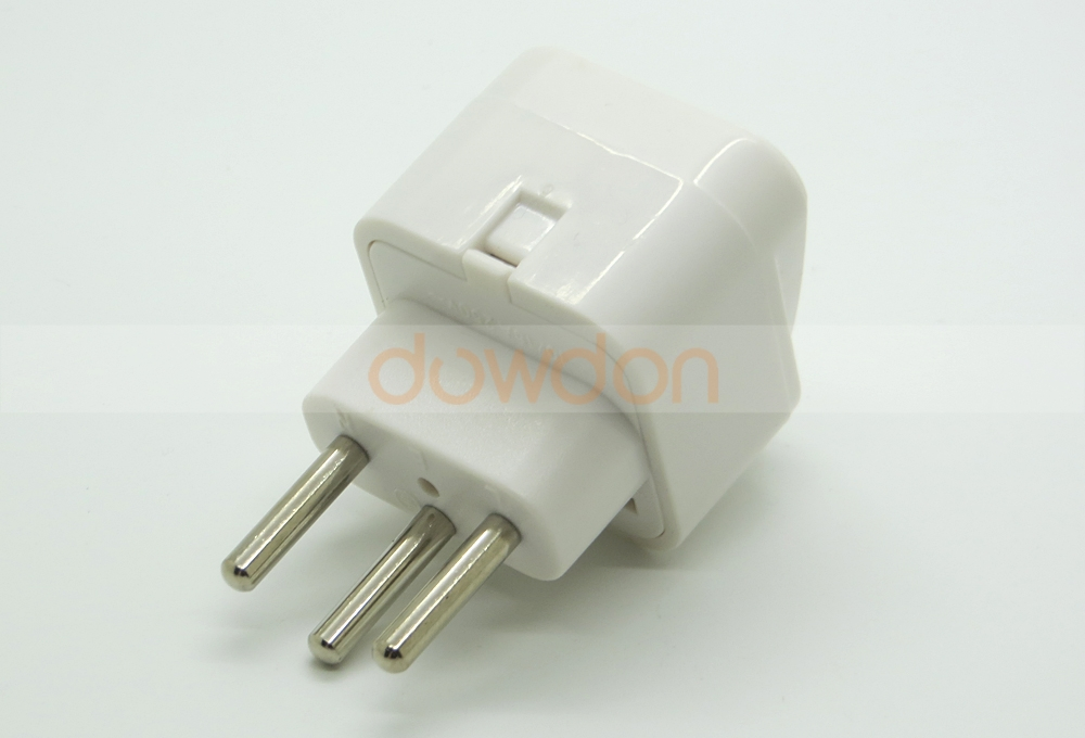 Universal Travel Adapter Electric Plugs Sockets Converter EU Au Us UK to Switzerland Travel Plug 3 Round Pin Adaptor