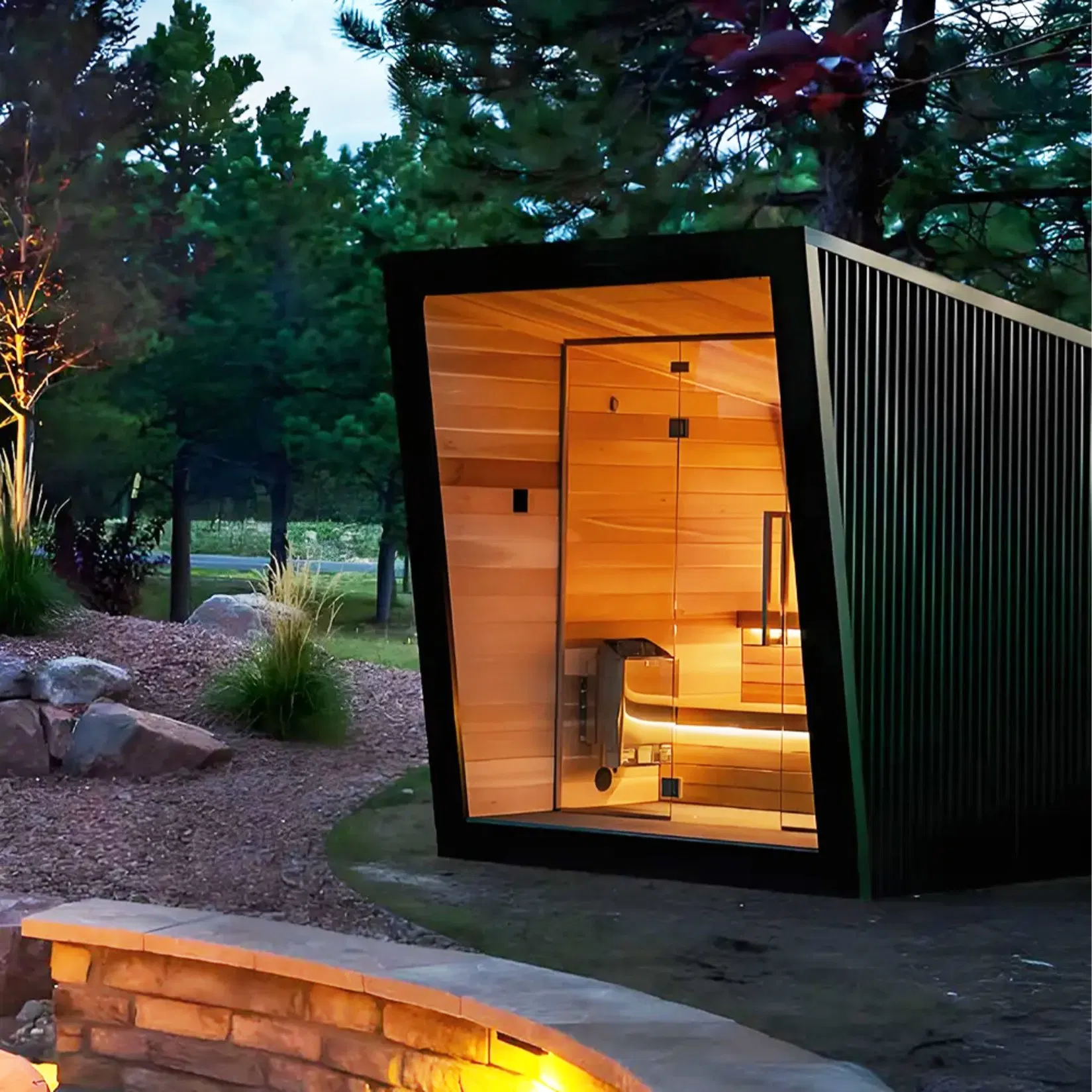 Инфракрасная сауна из кедра BD-YT01 для улицы