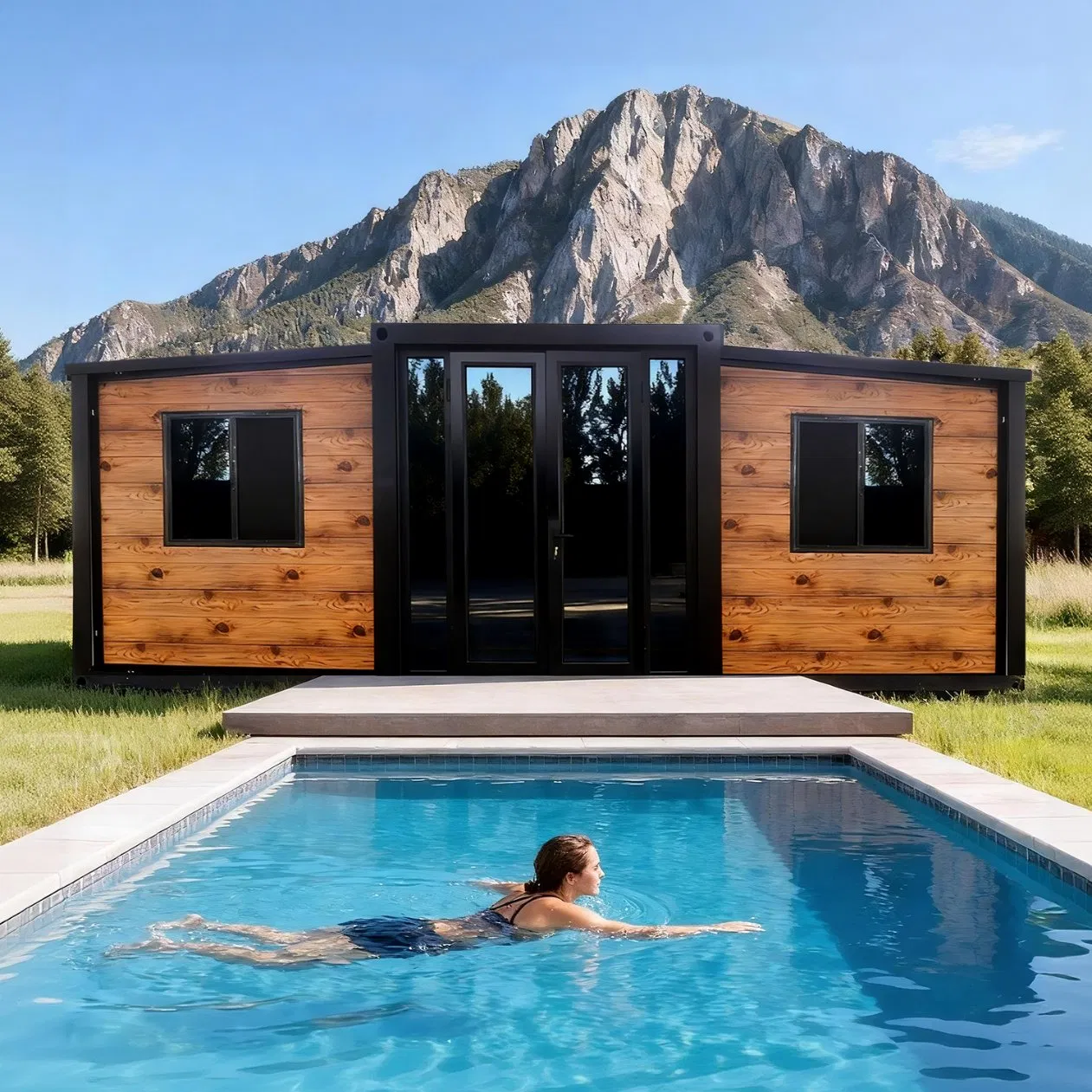 Customized Luxury Prefab Modular Prefabricated Tiny Office Expandable Container House