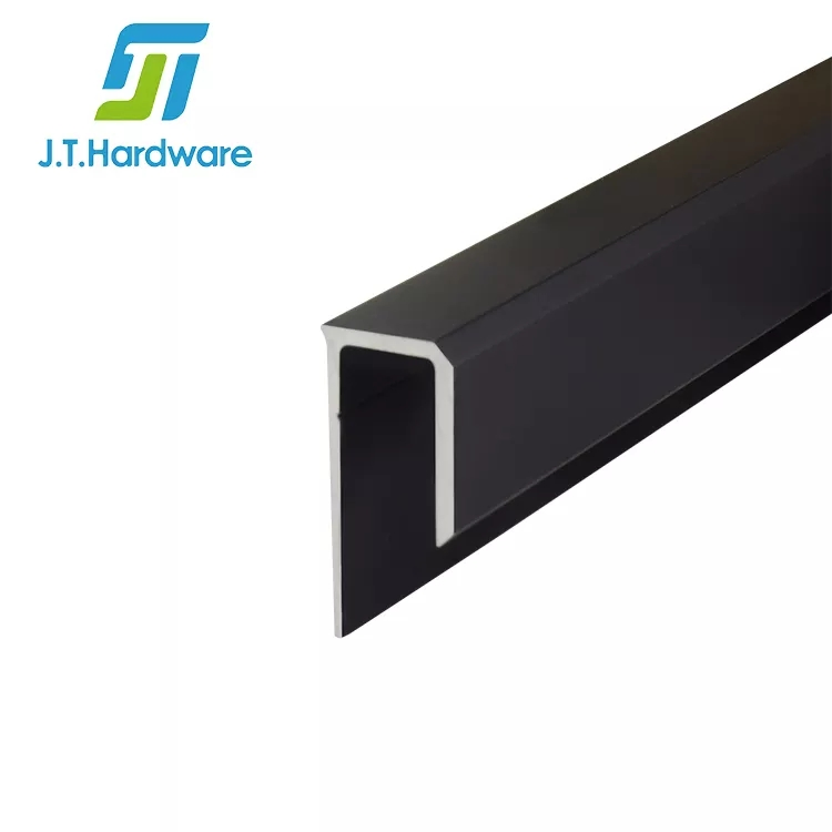Canadian Style Custom J-Channel Aluminum Alloy Cheap Factory Price Mirror Frame Profiles Aluminum Extrusion Profile for Mirror Mounting
