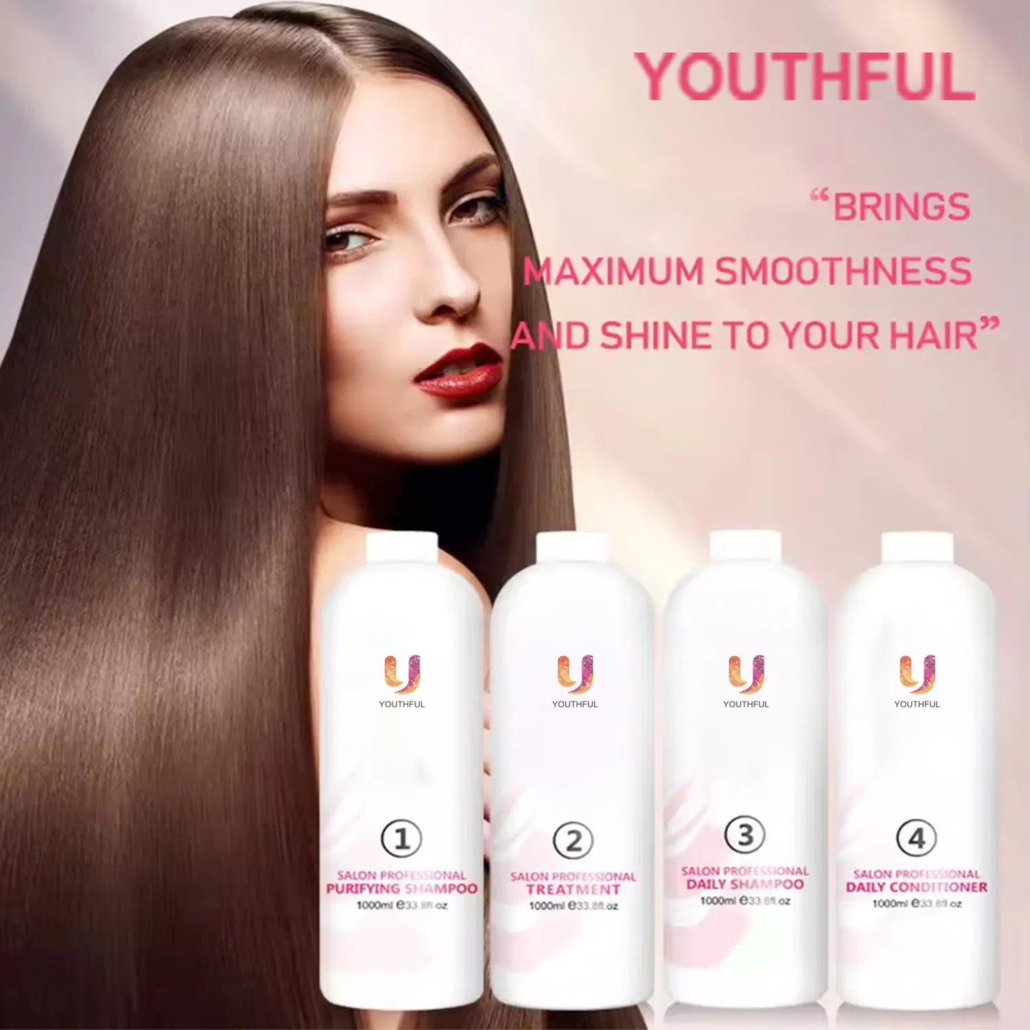 Keratin Treatment Organic Straightening Hair Conditioner