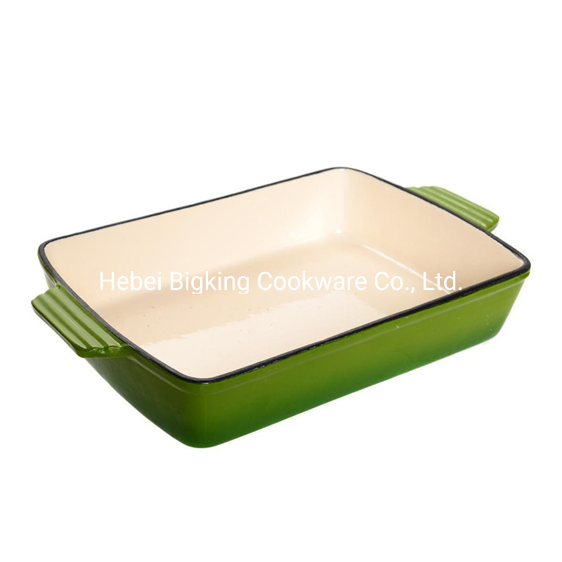 Hot Sale Chicken Baking Pan Cast Iron Turkey Roaster