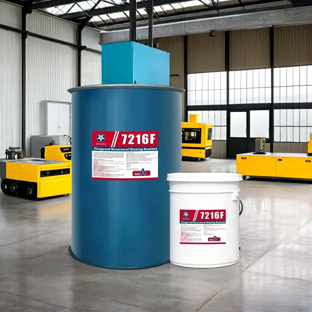 Fireproof Silicone Sealant for Insulating Glass Secondary Edge Seal in Structural Glazing Applications