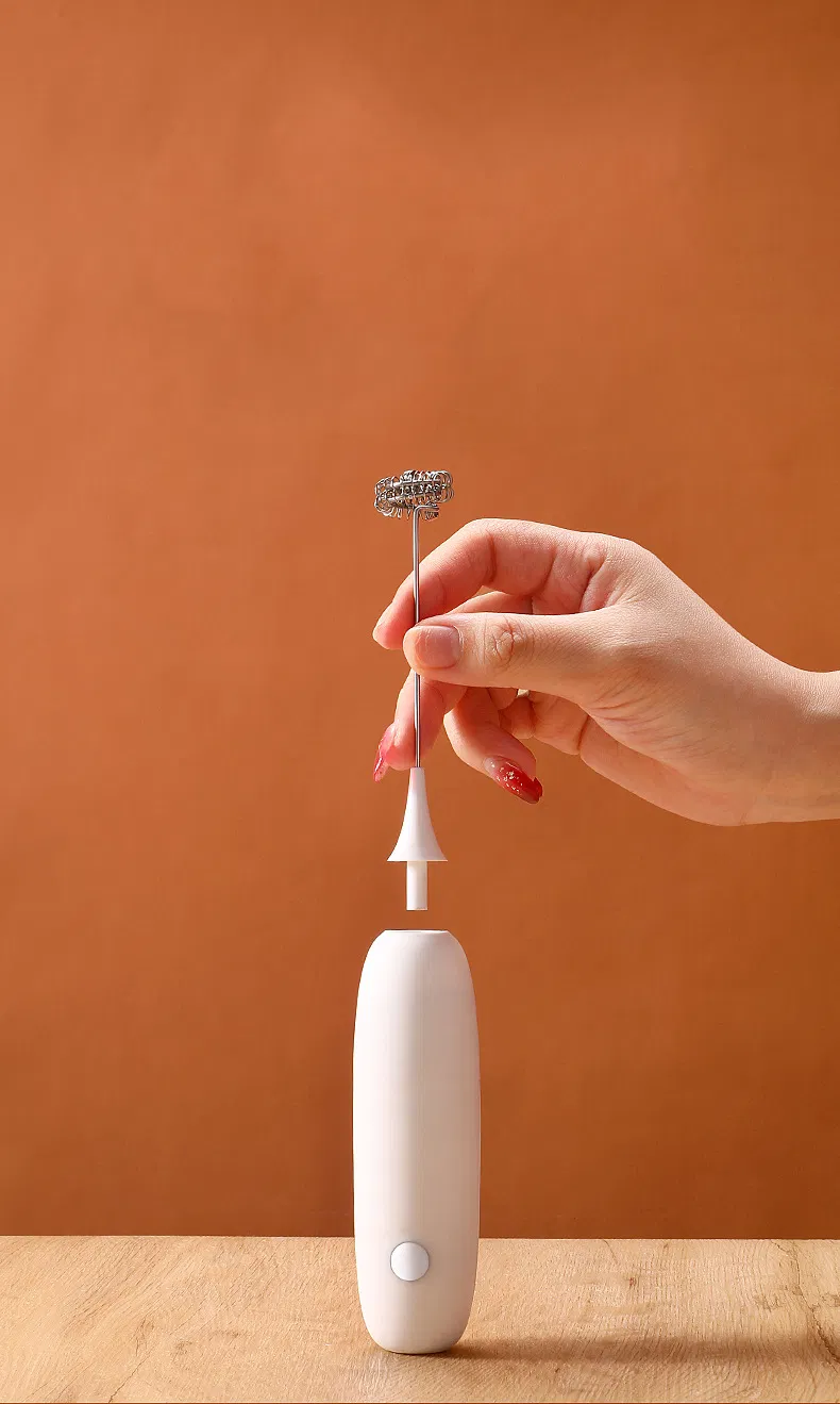 Hight Quality Battery Operated Automatic Stainless Steel Electric Coffee Blender Milk Frother Foamer Milk Frother Stand Only Espresso Milk Frother