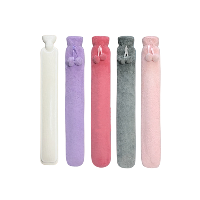 Hot Sale Custom Long Rubber Warmer Heating Hot Water Bag for Winter