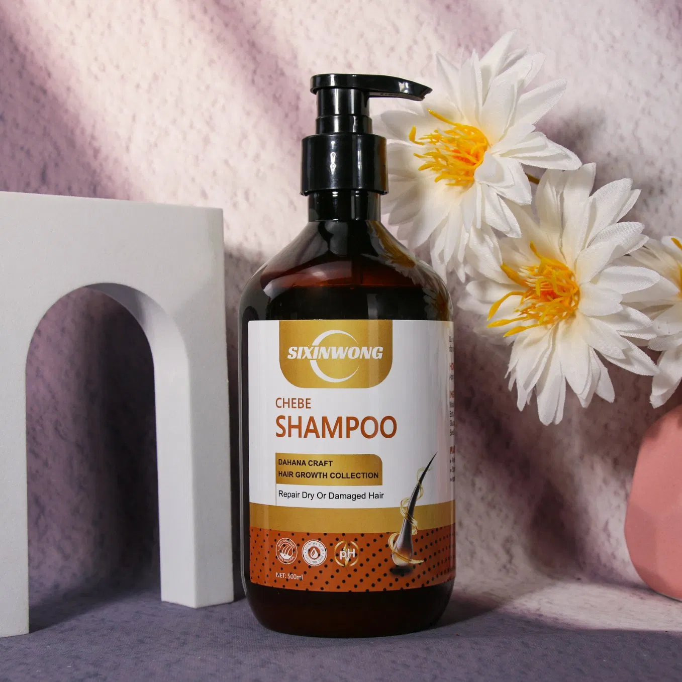 Beauty Cosmetics Chebe Shampoo Hydrating Dry and Damaged Hair Treatment Shampoo