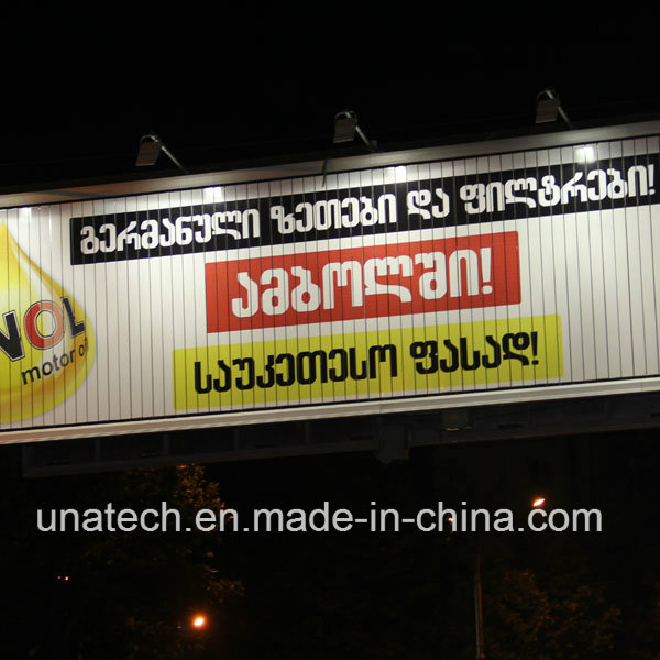 Outdoor Wall-Mounted Aluminium Tri-Prism Triple Fabric PVC Prisma Billboard