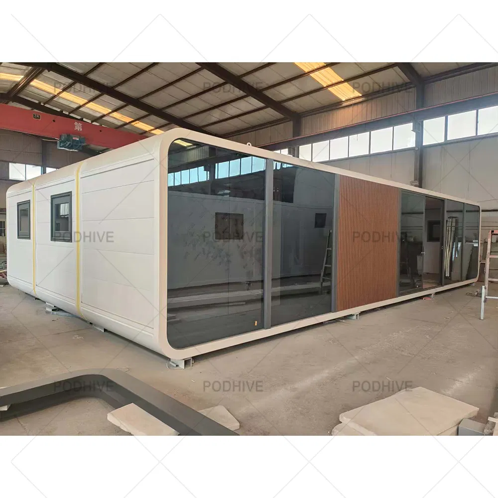 Apple Pod Villa House 2 Bedrooms 40FT Container Home Apple House Apple Cabin Container Portable House for Traveling Camping