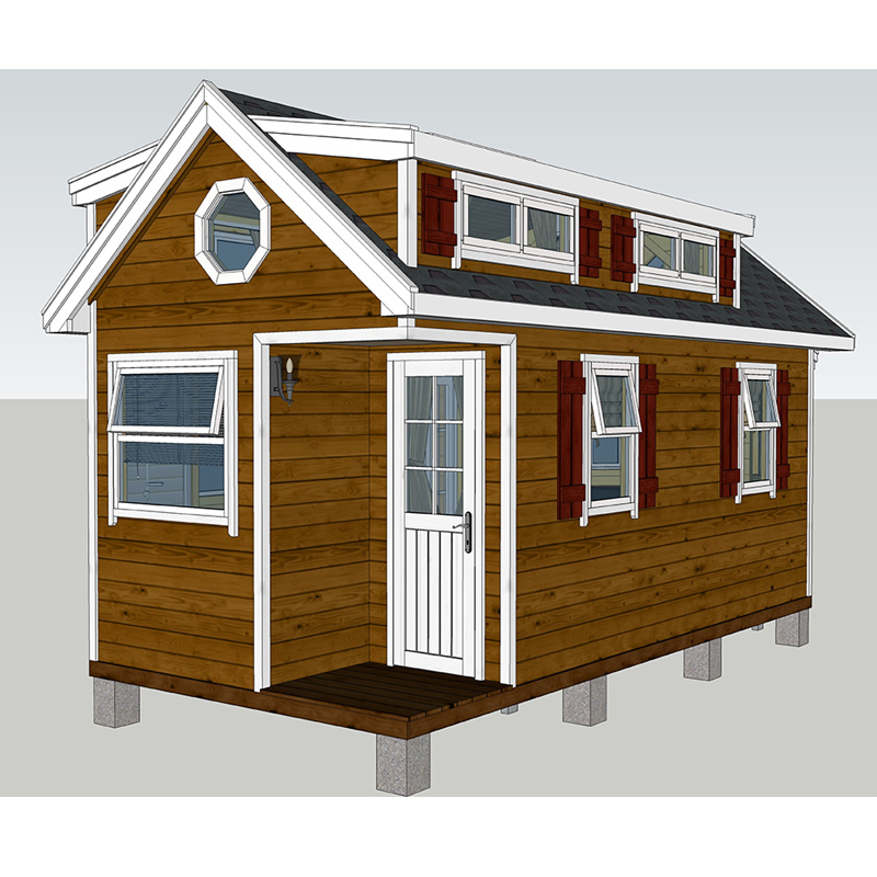 Prefabricated Wood House/Movable Wooden House