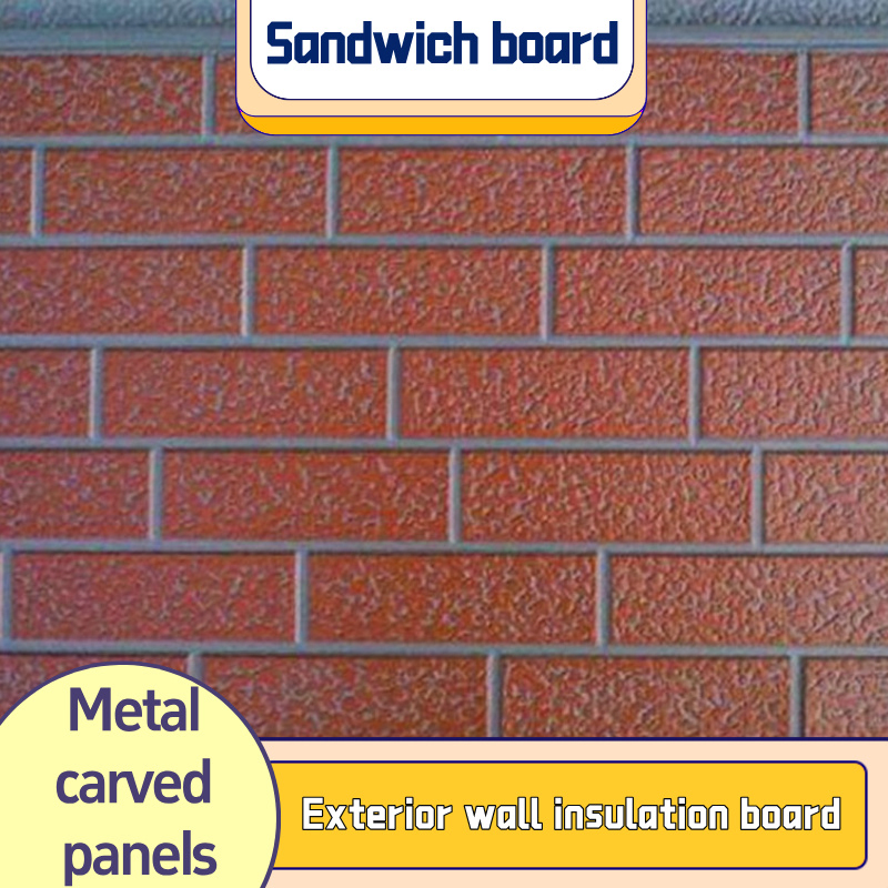 Steel Composite Insulation Panel for Optimal Energy Efficiency Solutions Decorative Wall Panels