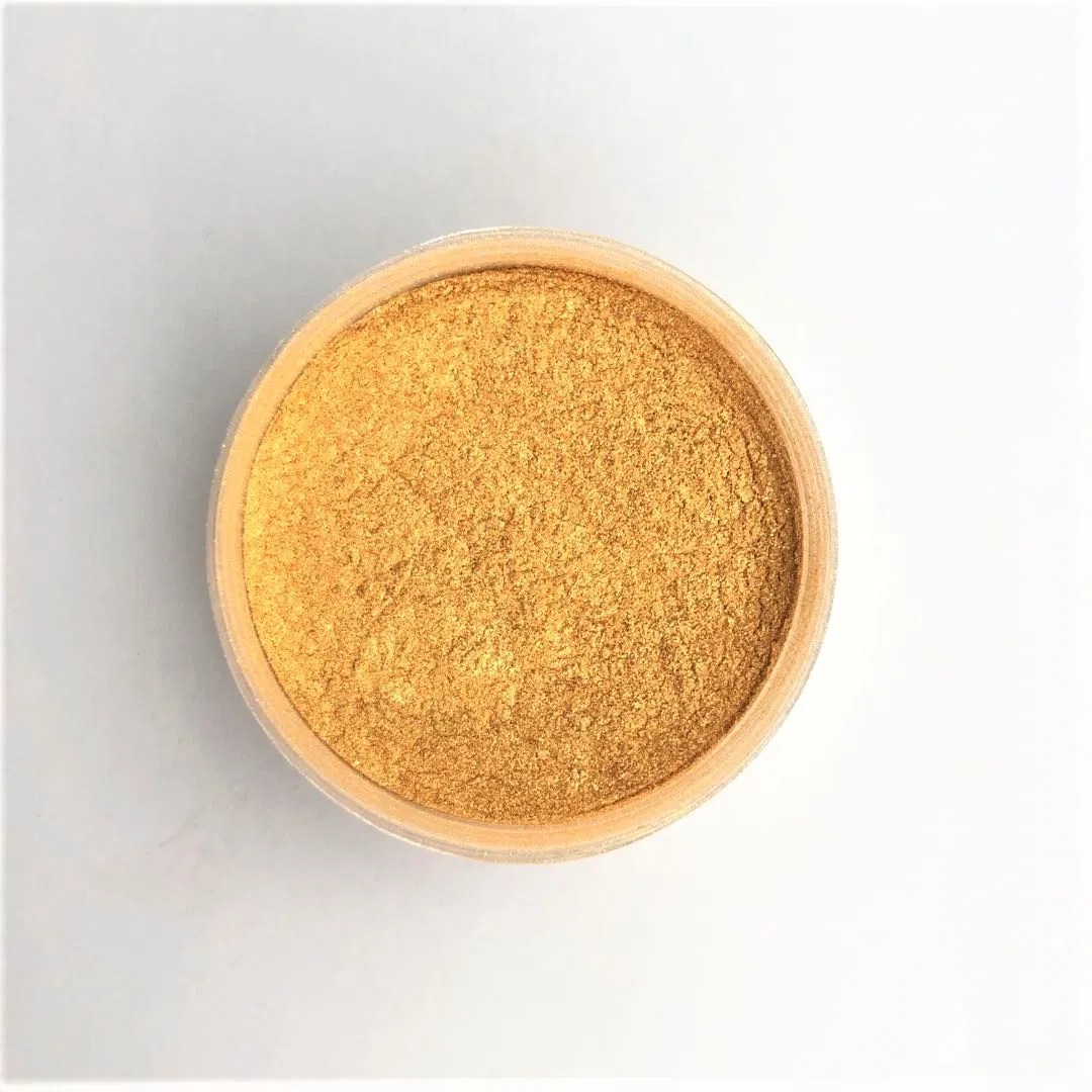 Pearlescent Pigments P851 Sparkling Gold for Coating Plastic 351 Rutile Fine Silver Paint Nail Beauty