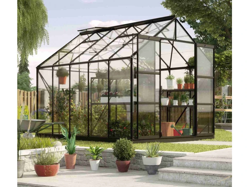 Теплица мини Зеленый дом грядка приподнятая с крышей