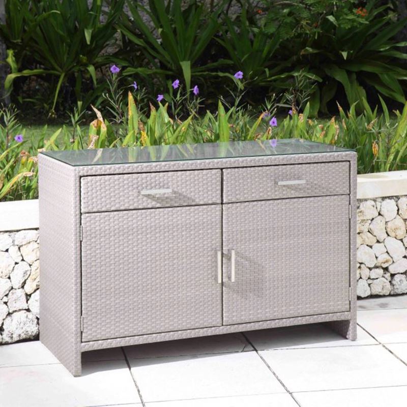 Буфет ротанг плетеный для отеля ресторана 2-3 двери