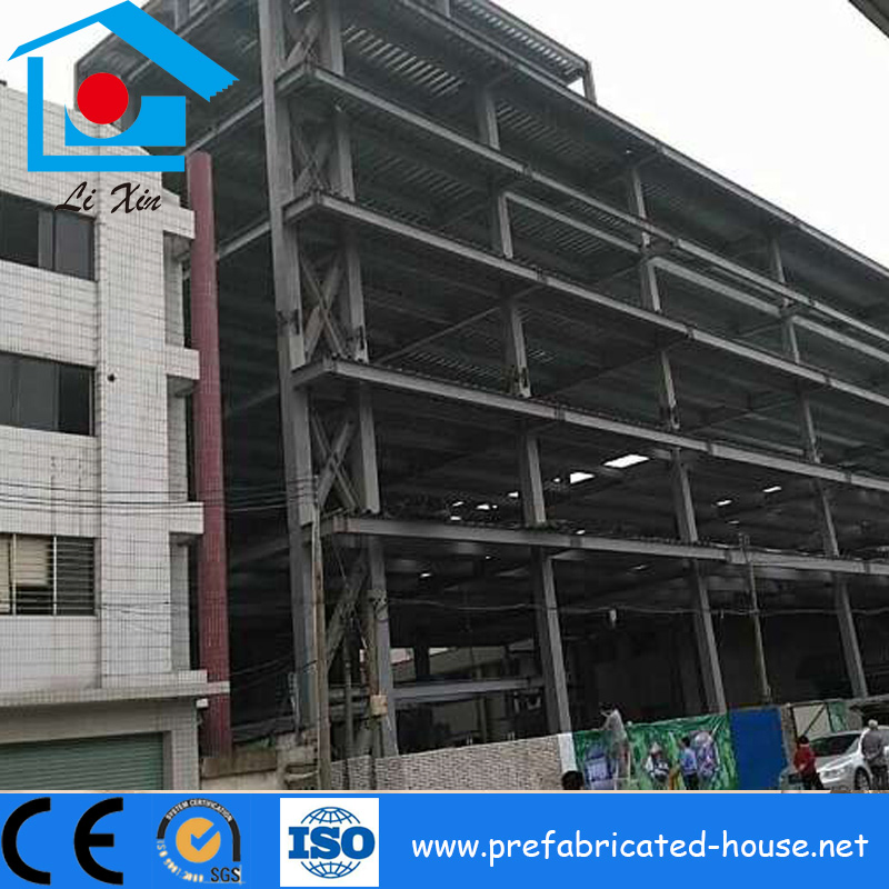 High Rise Steel Structure Building Construction with Steel Floor Deck