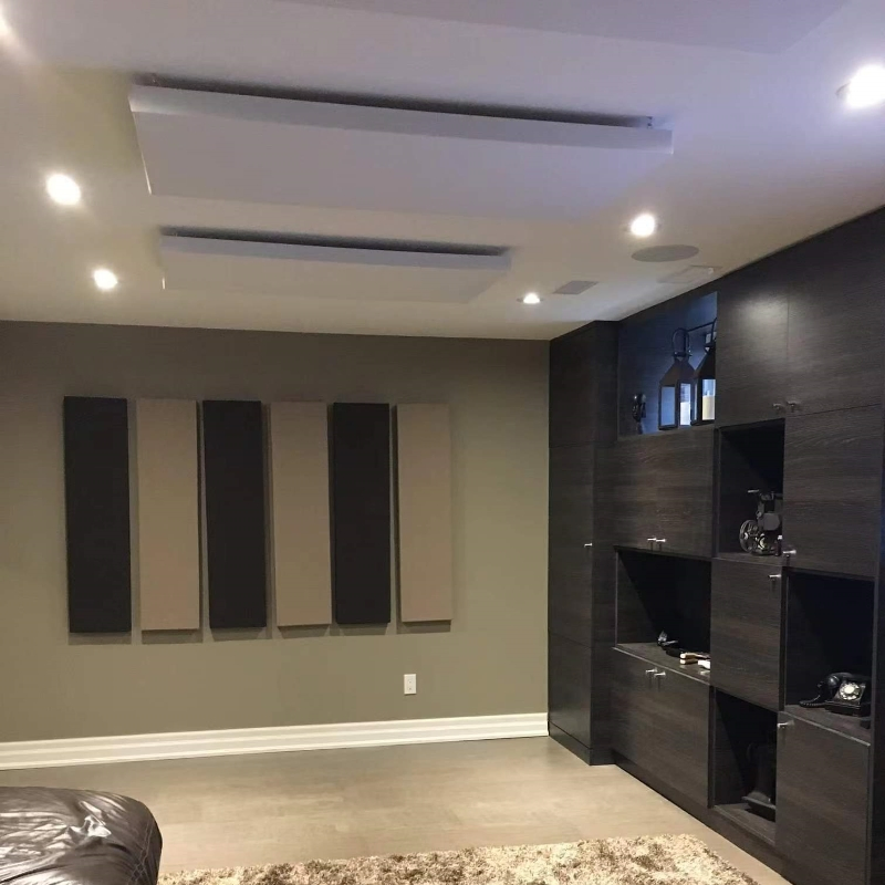 Decorative Studio Fiberglass Soundproof Acoustic Wall Panels