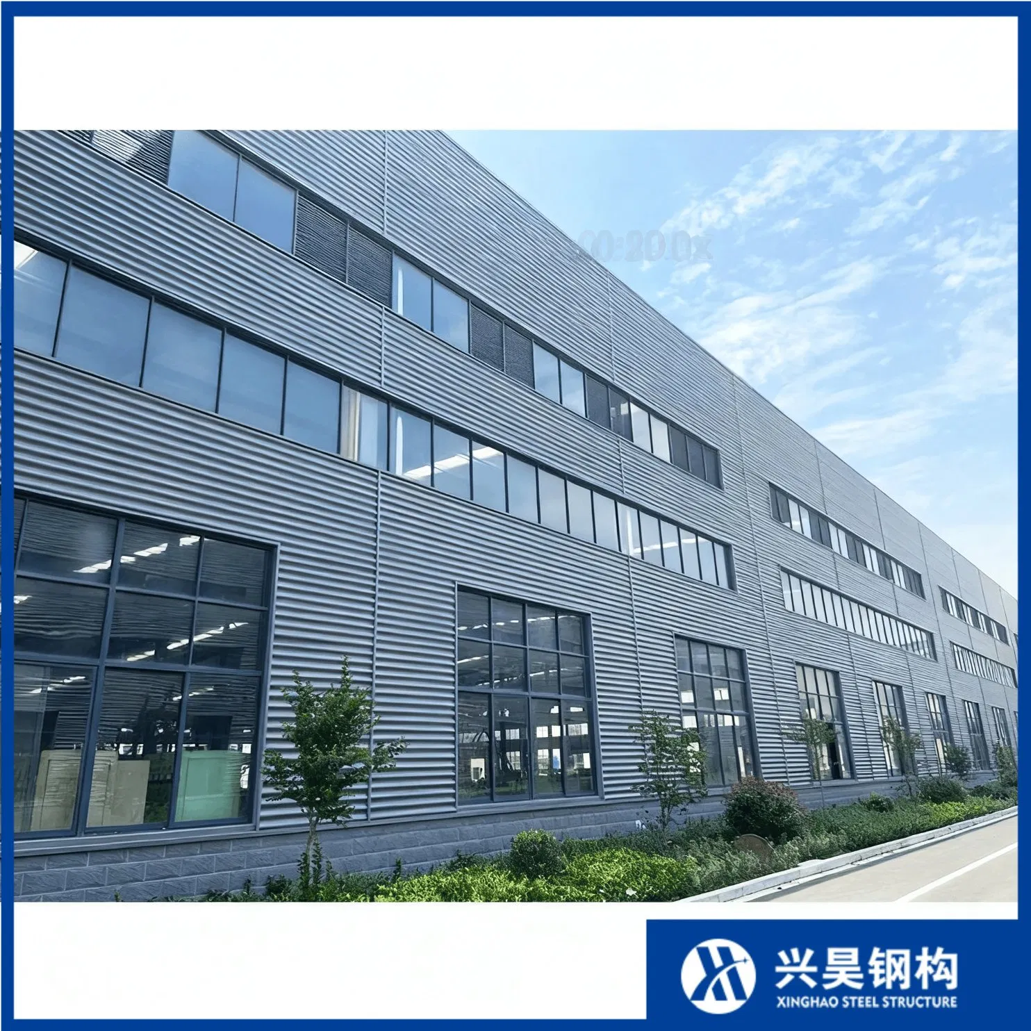 Customized Modern Residential Villa Prefabricated Steel Structure House/Workshop/Building