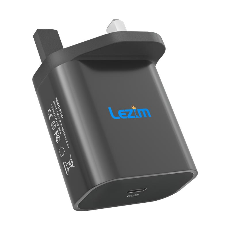 Genuine Quality 20W Pd USB C Charger for iPhone/Sumsung/Huawei