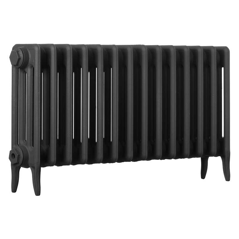 Four Column Cast Iron Radiator Grey