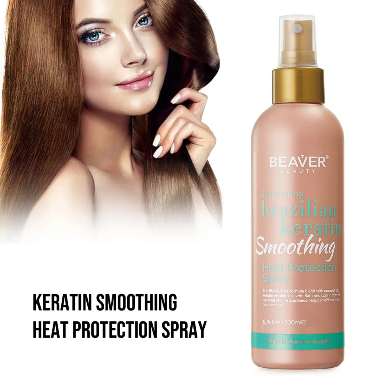 Hot Selling Hair Care Heat Protection Spray Smoothing Spray