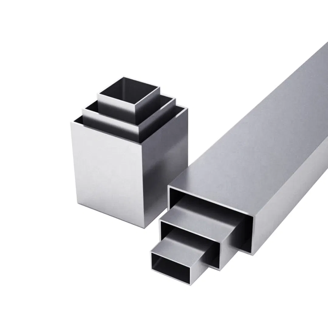 Pure Aluminum Tube 1070 Series Processing Aluminum Square Tube Source Supply